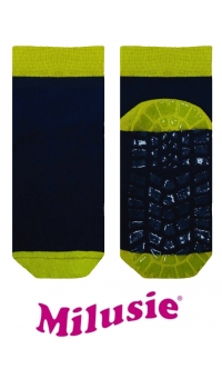 Skarpetki bawełniane wzorowane silikon ___________________ Mod.57 art. B 2248 roz.13-17cm